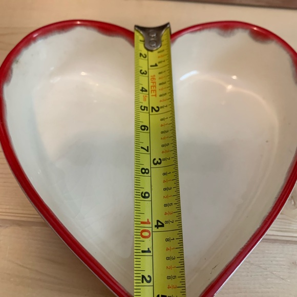Vintage Red Heart Romantic Trinket Box-70s to 80s-Ceramic - Picture 14 of 15